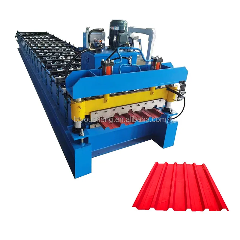 Metal Sheet Rolling Machine Iron Sheet Making Machine Metal Roofing