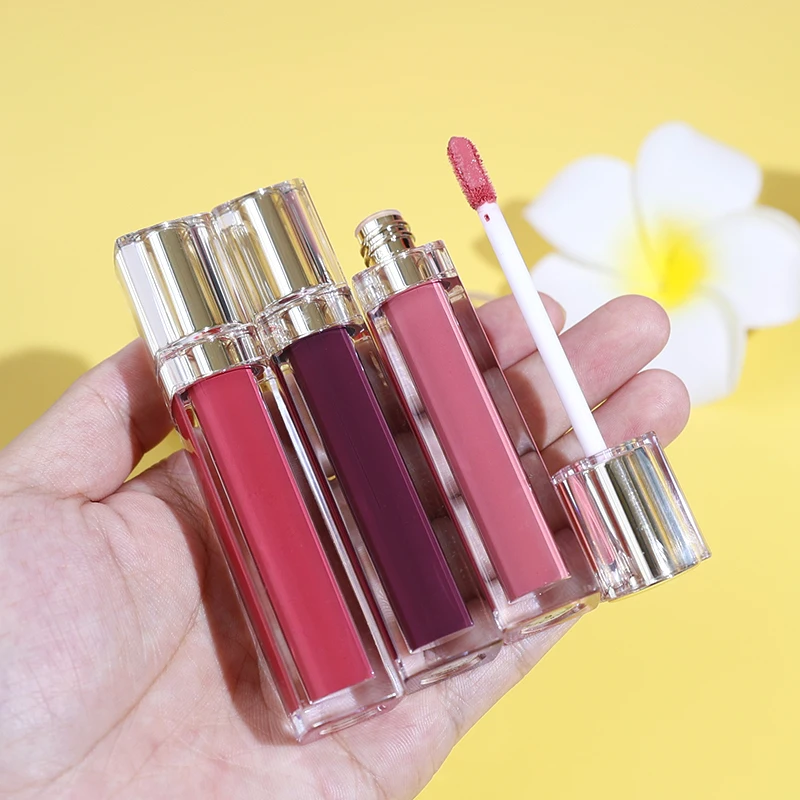 High Quality Luxury Nude Shimmer Plumping Lipgloss Bulk Lip Gloss No Logo Glossy Clear Lip Gloss Vendor Lip Gloss Private Label