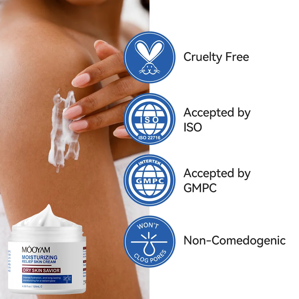 Soothing Moisturizing Skin Care Cream Hyaluronic Acid Collagen Face Cream Hydrating Body Cream Coconut Oil Moisturizer