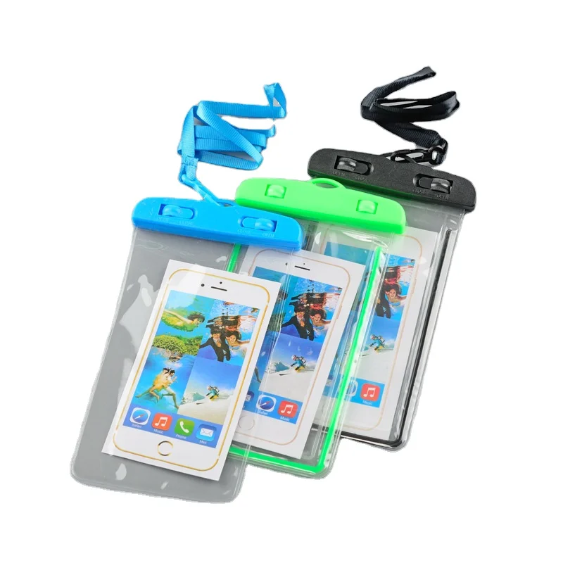 Universal Floating Clear Water Proof Mobile Phone Bag Waterproof Cell Phone Case Pouch Dry Bag for Mobile Phones