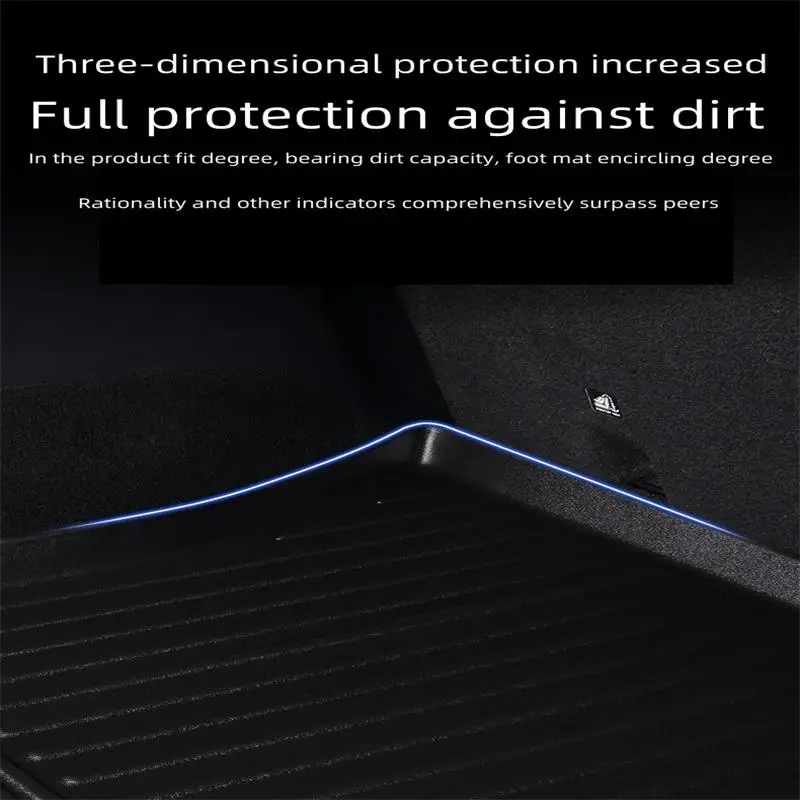 FOR 2021+ Kia K8 Trunk Mat with All-Weather Protection Rear bucket mat
