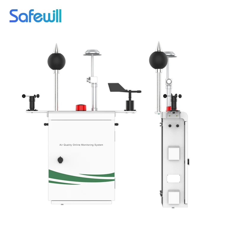 SAFEWILL ES80A-A6 industrial air quality monitoring system equipment with accessories