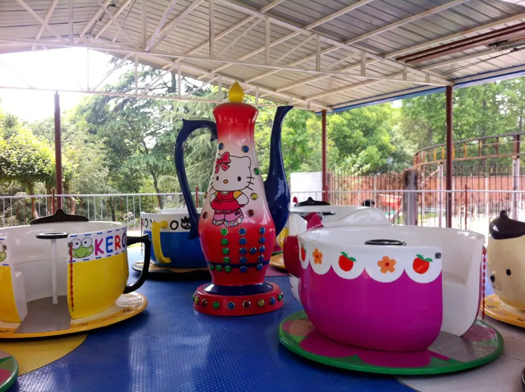 funny attraction good quality city park equipment rides tea cup rides for sale