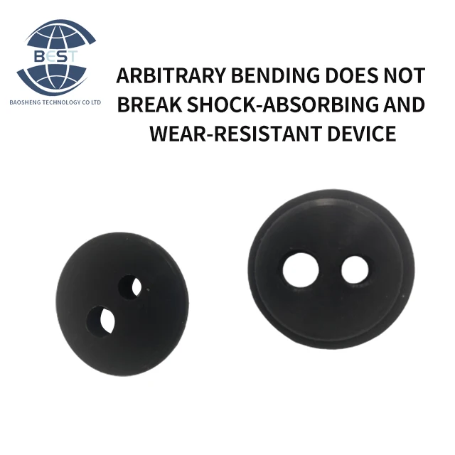 Factory hot selling high quality fireproof insulation high elasticity round double layer with slot two eyes cable sheathing