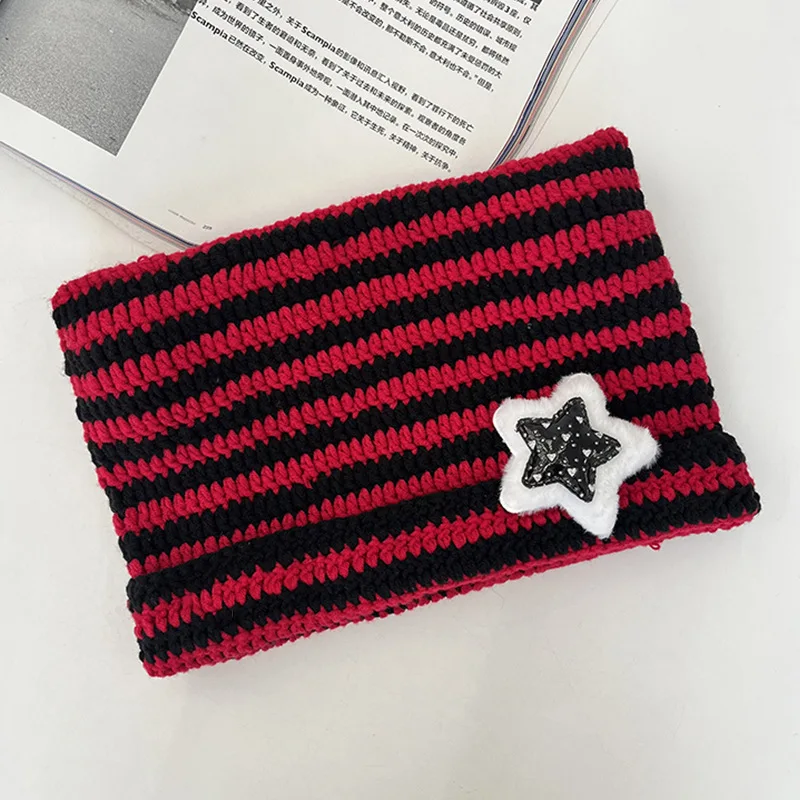 2023 Japan Hot Selling Outdoor Wind Proof Logo Custom Patches Embroidery Cat Ear Knitted Jacquard Beanie Hats For Women