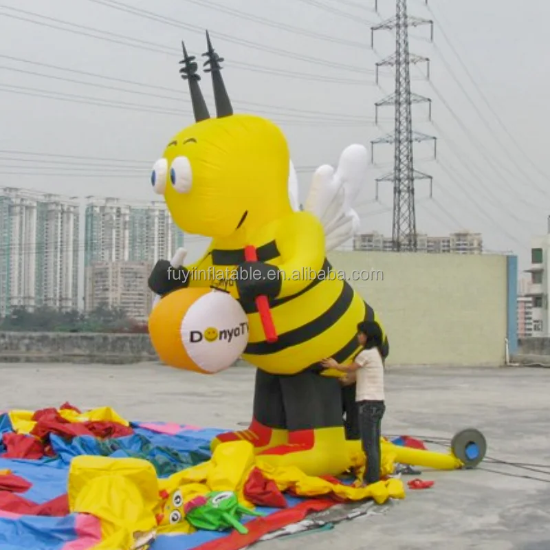 Blow up Giant Inflatable Bee Animal Bee Inflatable Model Balloon