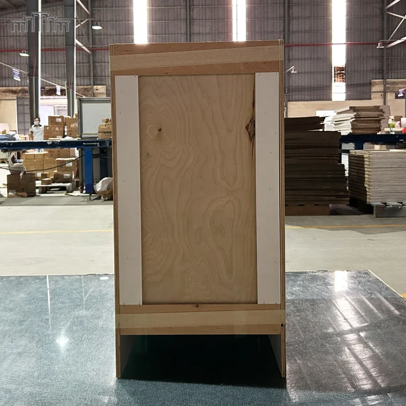 New Products For Project EXW Price Wooden MDF White Shaker Frame Kitchen Base Cabinets Cupboard Ready To Assemble Without Drawer