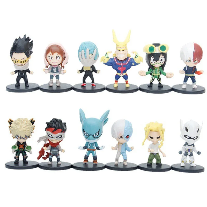 Minrong 12 Styles My Hero Academia Anime Figure All Might Shouta Dabi Shigaraki Tomura Boku no Hero Academia Action Toys Figure