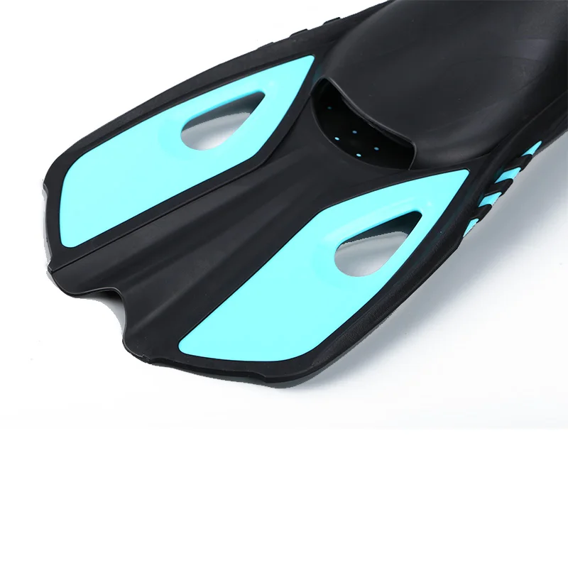 Low price high selling diving swimming equipment silicone short fins can be automatically adjusted for adult men and women