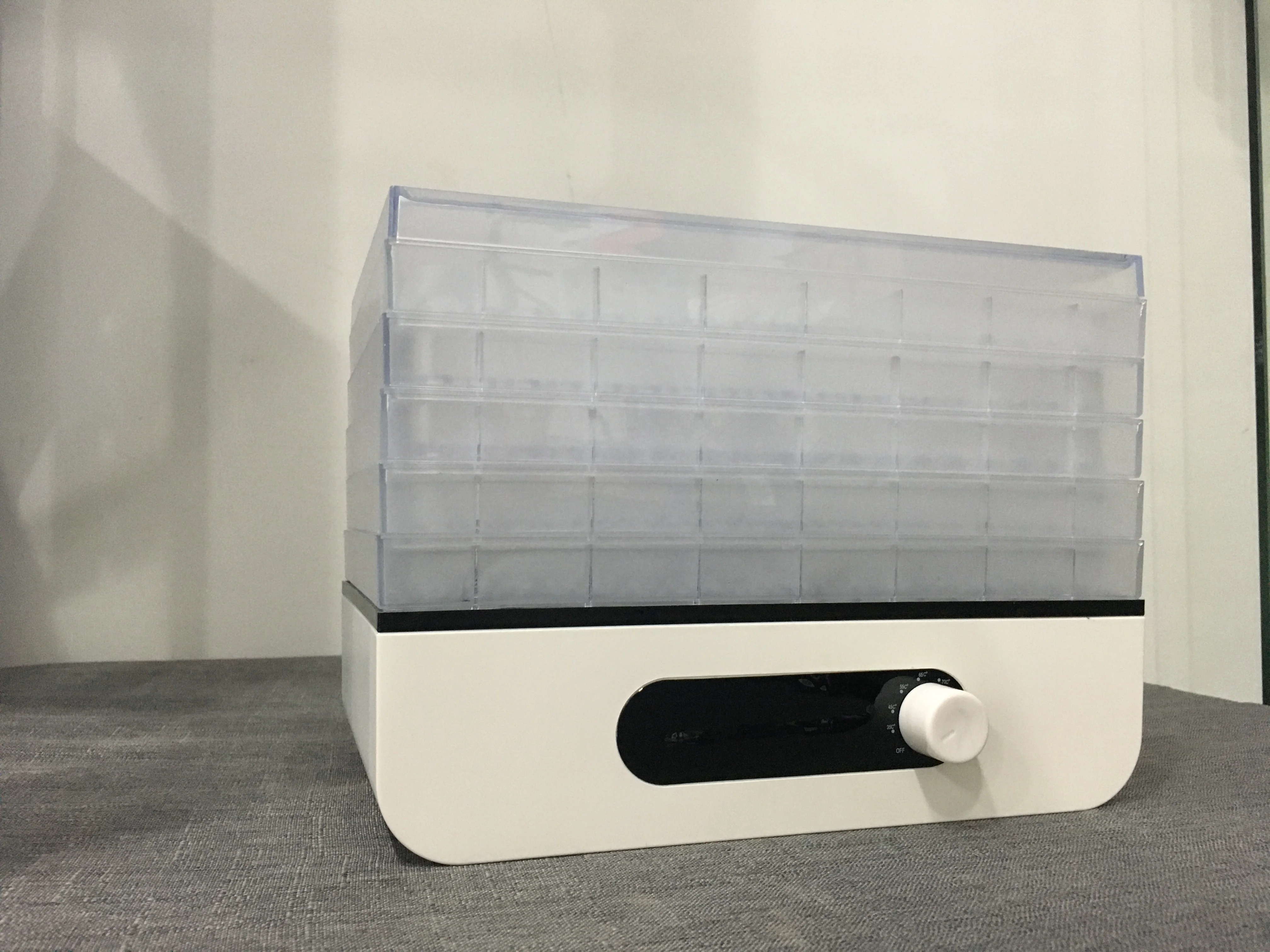 Mini Small Round Home Food Dehydrator For Fruit Vegetable Dryer House 400W 5pcs Tray Heating element fan motor stainless steel