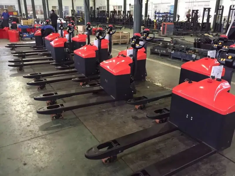 3300lbs 1500kg Full Electric Pallet Truck Walkie Electric Hand Forklifts Hand Pallet Truck