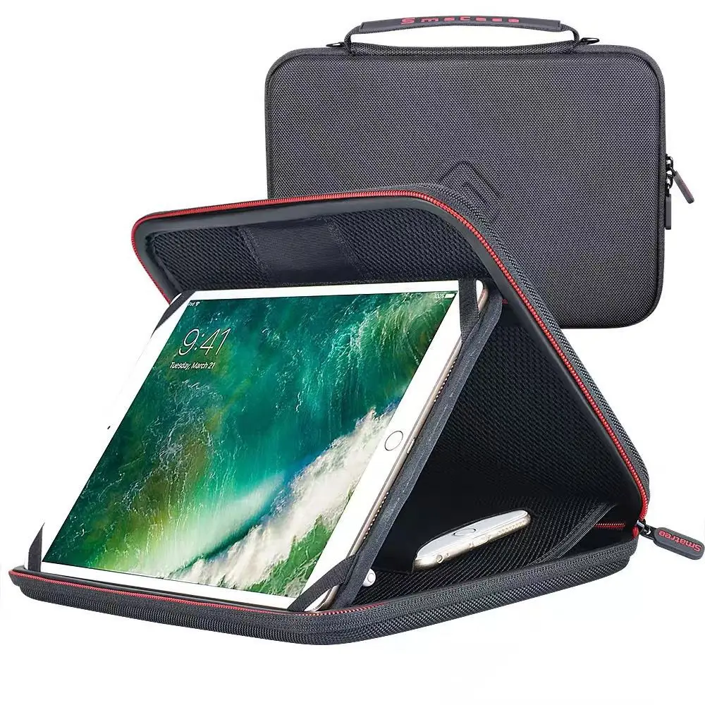 Custom logo professional storage box waterproof hard shell protective eva laptop bag