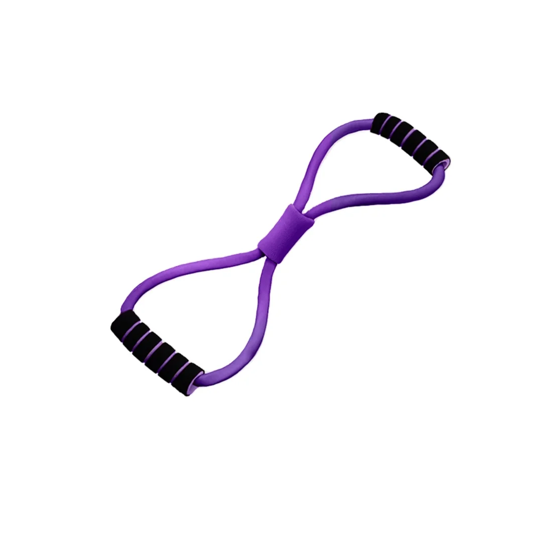 
Customized Gym Exercise Pull Rope Natural Strength Training Resistance Band and Indoor Exercise Foot Pedal Pull Rope 