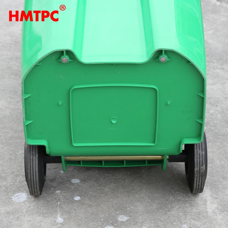 Hot sale! HDPE Customized Color 240 liter With Lift Bar Waste Bin American Style Recycle Bin