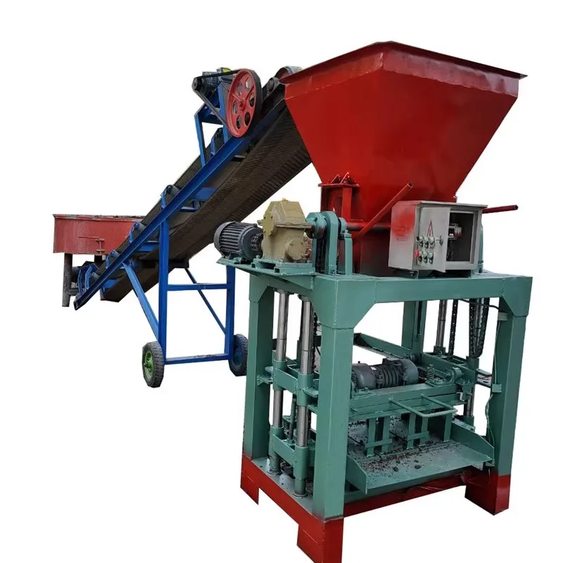 High Quality Automatic Cement Hollow Brick Block Making Machine One for Multiple Uses without Burning with Hopper