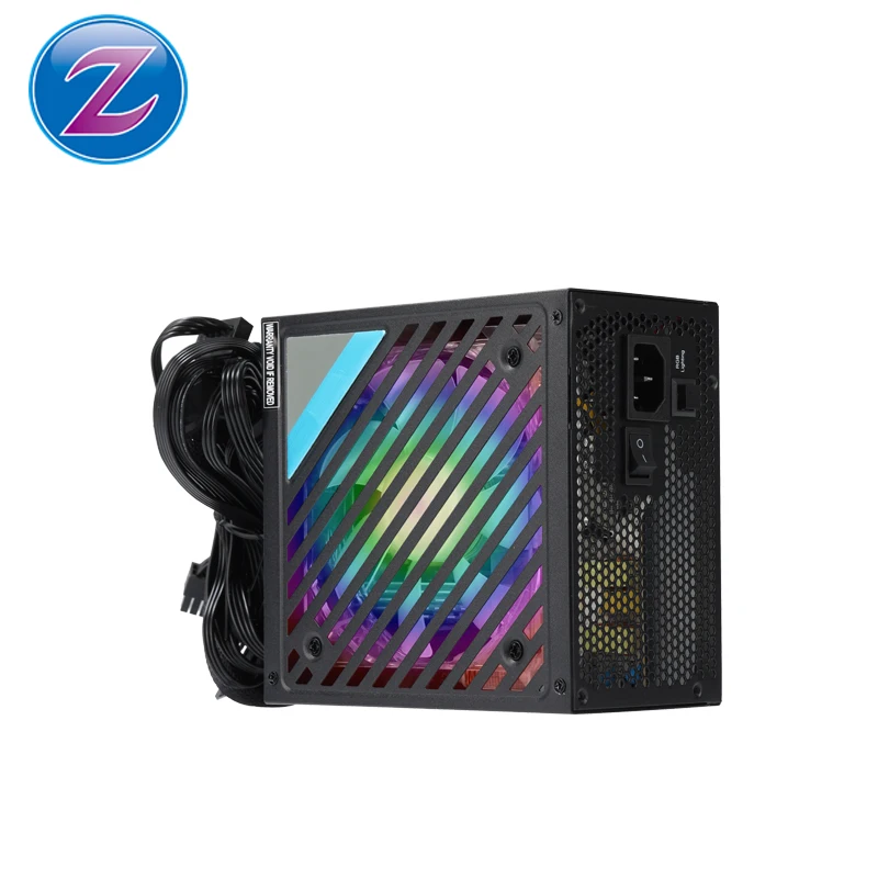 Ограниченный запас низкая цена Высококачественный блок питания для ПК игровой RGB 500 Вт 550 600