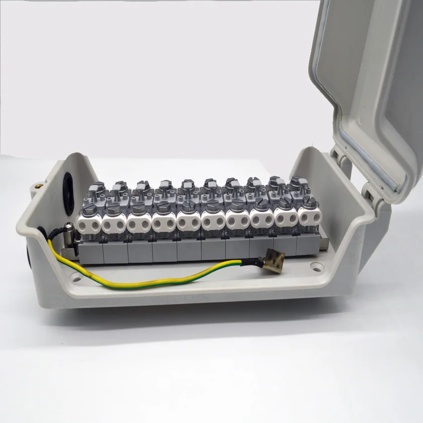 stb case   Plastic Box  10 pairs  distribution dp box for krone module