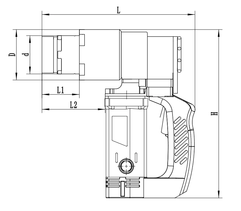 electric shear wrench/M16-M30 shear bolt wrench/power wrench