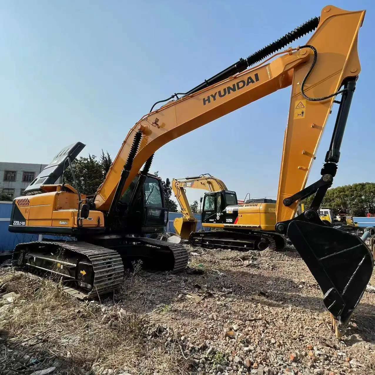 High quality Hyundai 220-9 used excavator, original R220LC-9S 22 ton Crawler Excavator with low hour