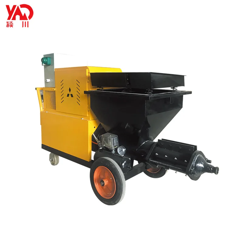 wall cement plaster spraying machine price mortar cement wet concrete mortar and plaster sprayer