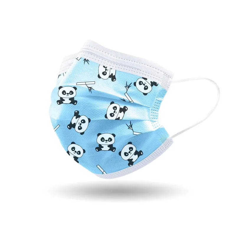 Детская синяя маска для девочек, детская Защитная маска, производитель из Китая, одноразовая детская маска для лица