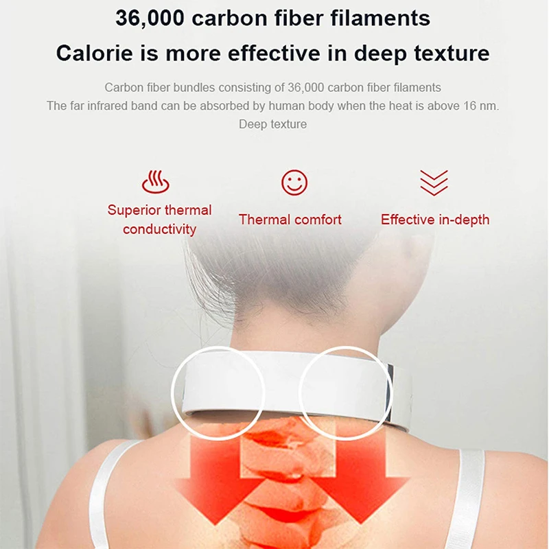 
2020 3 Modes 15 Levels U Shape Portable Wireless Electric Mini Neck and Shoulder Kneading Massager 