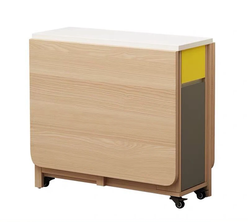 solid wood dining room furniture table space saving living room folding dining table and chairs