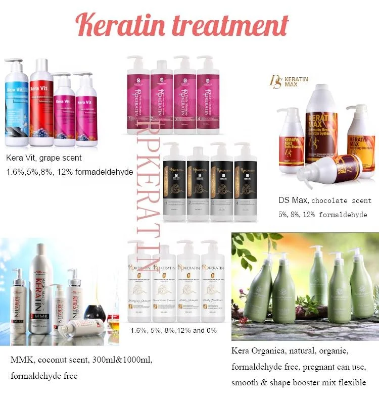 organic professional Best Smooth Keratin Hair Straighten Cream Protein Hair Treatment Keratina