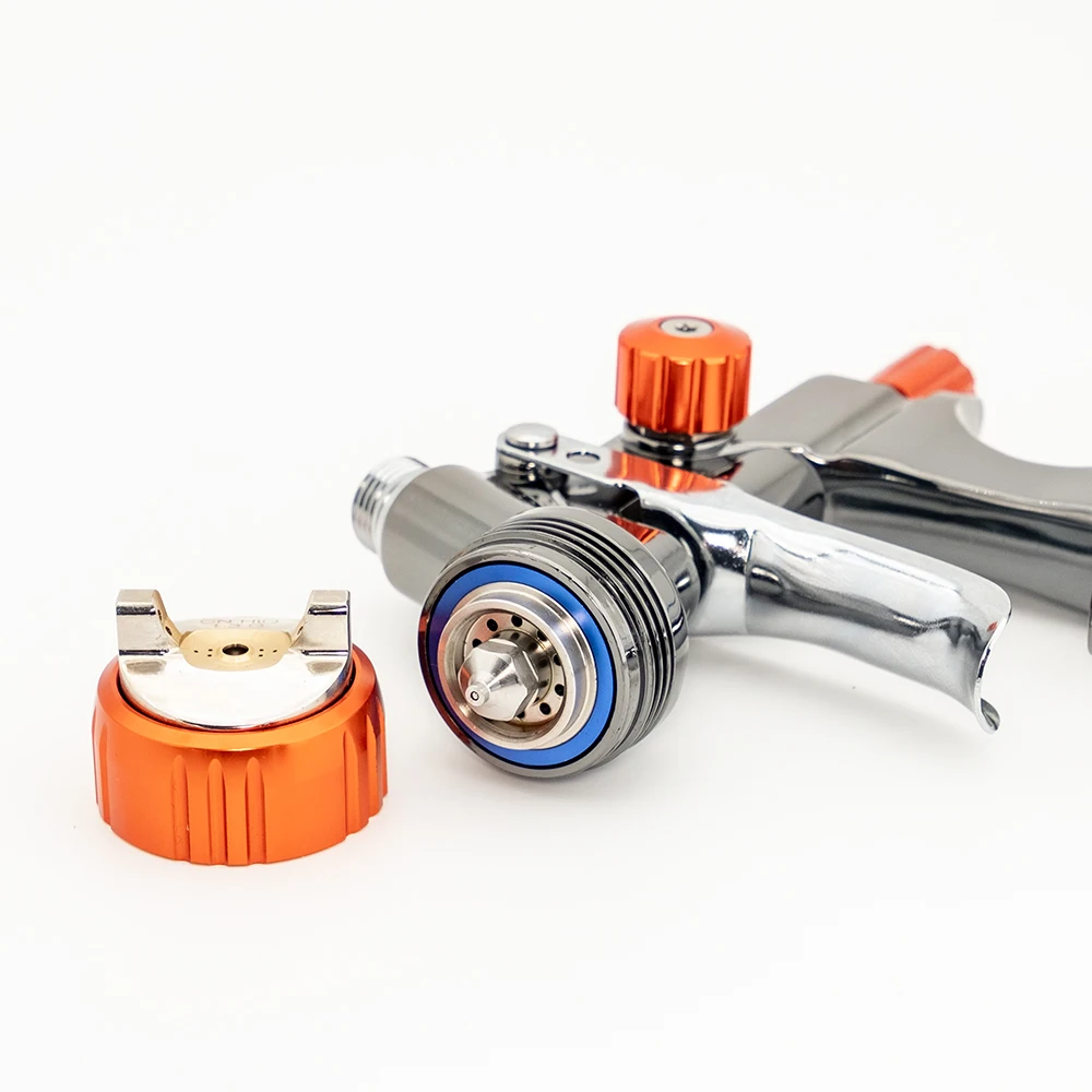 High Quality LVLP Spray Gun For Cars GT80 1.3/1.6/2.0mm Nozzle