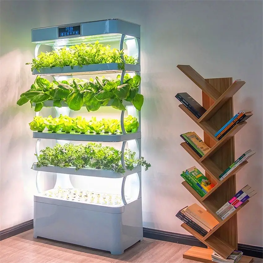 Hydroponic Growing System Vertical Shelf Machine intelligent vertical farming home hydroponic growing systems
