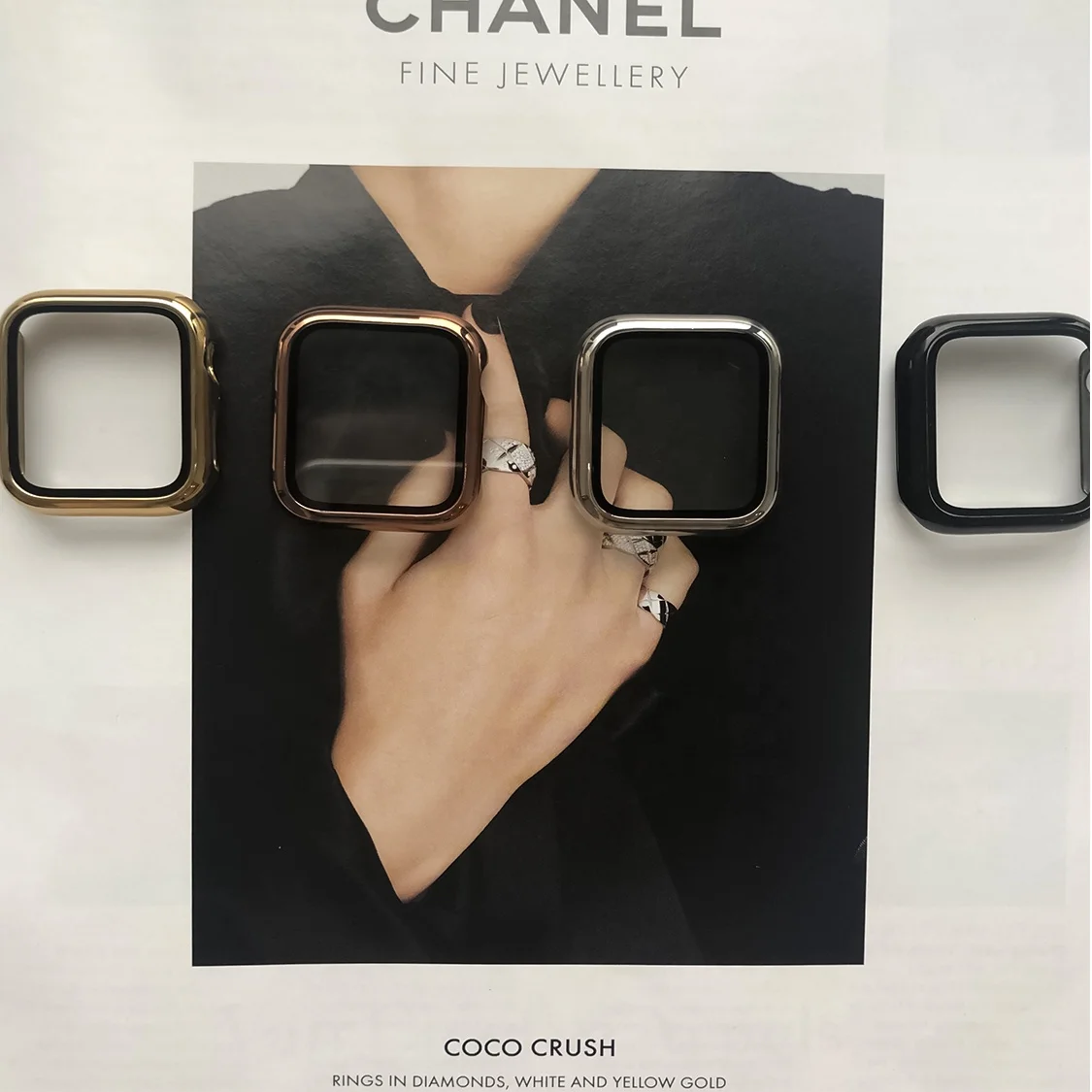  ConAmor | Идеальная защита Полноэкранное покрытие iWatch для Apple Watch серии 6/SE/5/4 с закаленным