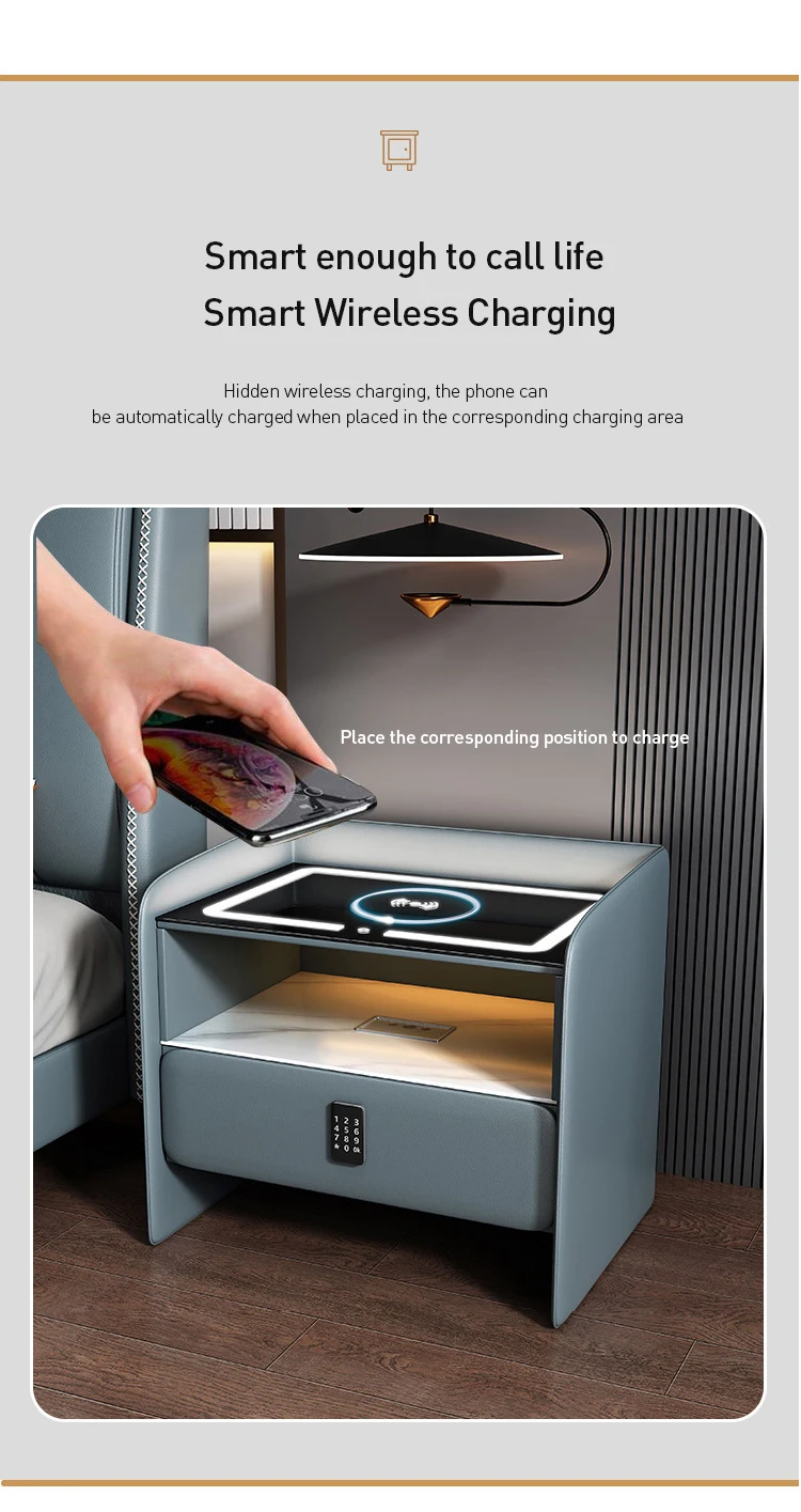 storage cabinet with drawers night table bedside with led bedside table storage drawers divider box