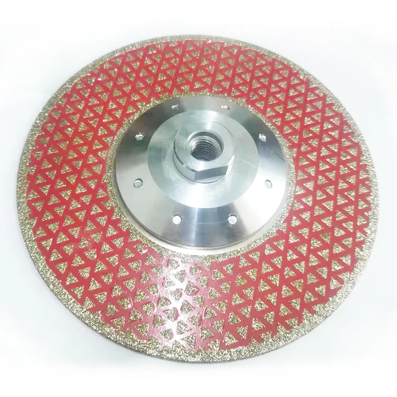 Electroplated Diamond 180mm Saw Blade 7inch Cutting Disc for cutting and grinding glass  ceramic stone semiconductor