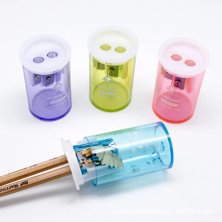 Прямая Продажа с завода Япония двойное отверстие большая емкость для заточки карандашей школы дома и офиса Sipa SS618