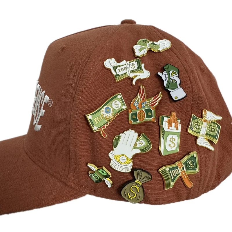 New Styles Custom Design Polished Souvenir Gift Metal Brooch Vintage Pin Enamel Pin Hat Pins