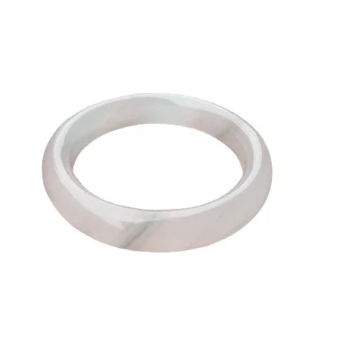 Wholesale Decent Fashion Gift Jade Jewelry Bracelet Light Jade Bangle Bracelet Glossy Geometric Handmade For Women Men