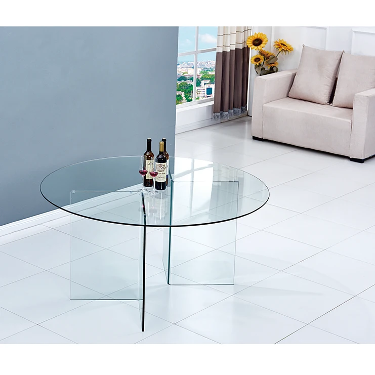 round dining table classic chinese style round small space glass top circular dining table nordic furniture