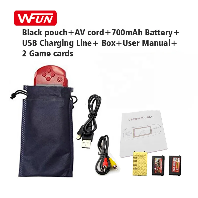 Mini Retro PXP3 Handheld Game Console Portable 16 bit Slim Station 2.7 inch Pocket Game Player for Kids Birthday Gift