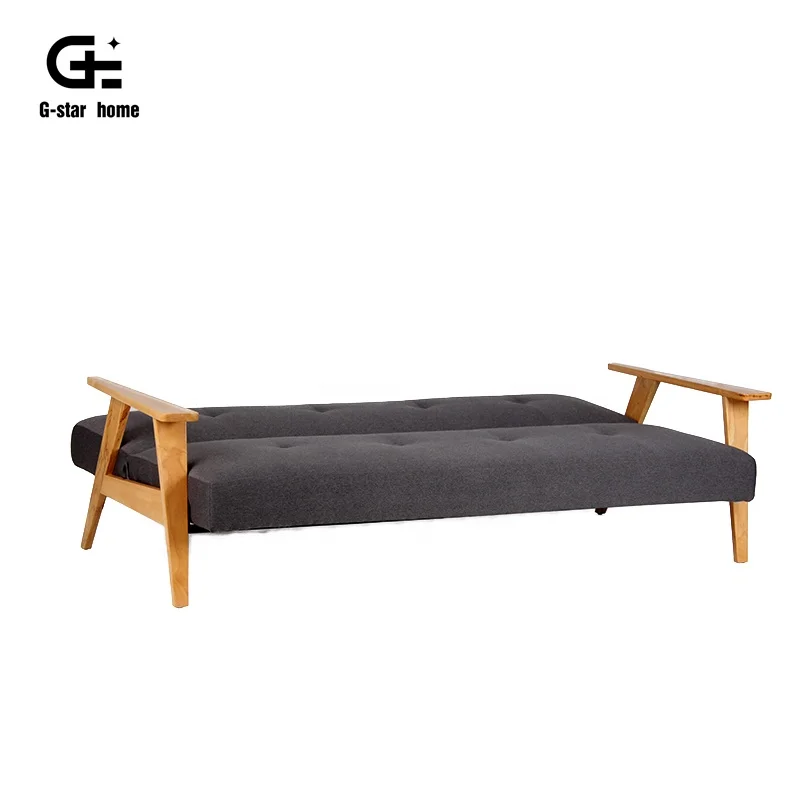 Japanese Style Sofa Bed Furniture Wooden Futon Divan Indian Design Modern Living Room Sofa Home Furniture European Style Hotel