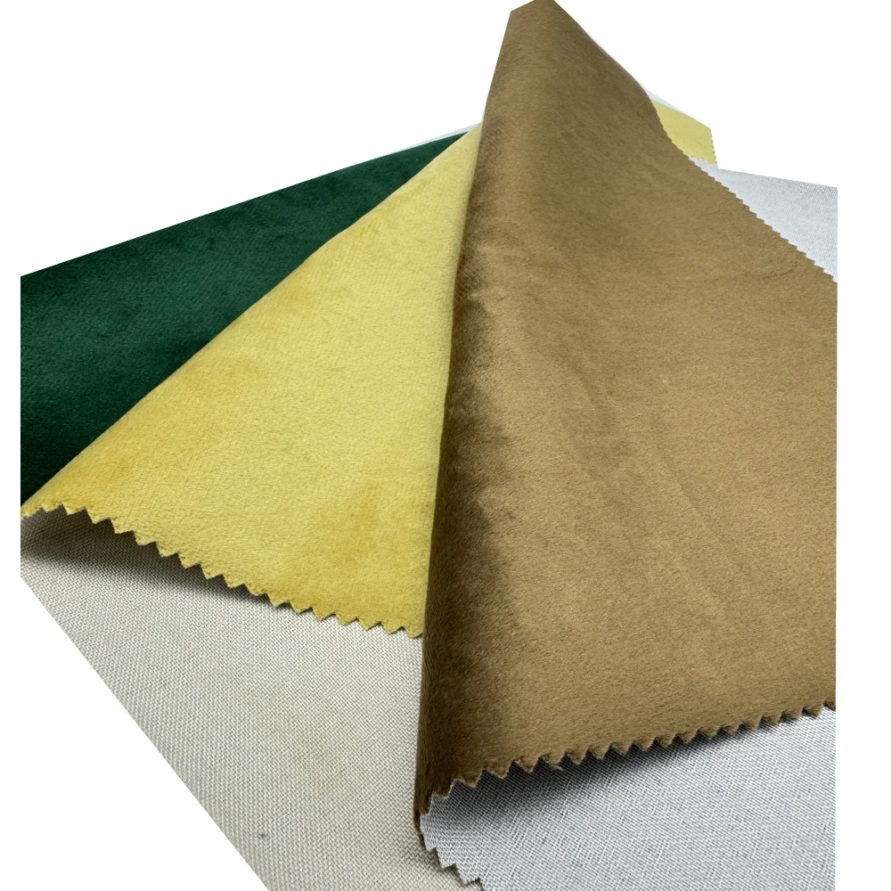 Cost-effective Home Textile 100 Polyester Velvet Material Holland Velvet Upholstery Fabric Sofa Velvet Fabric For Sale
