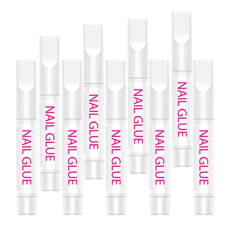 Customized logo mini 2g professional bulk remover nail color gel glue for nail tips