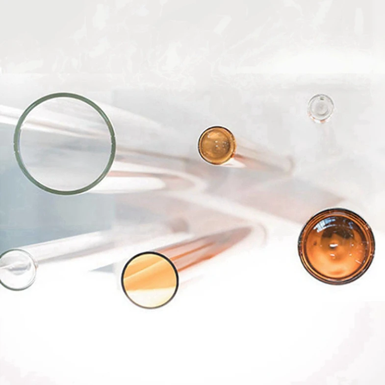 Type 1 COE 5.0 Borosilicate Colored OD 16mm Glass Straight Tube For Ampoule