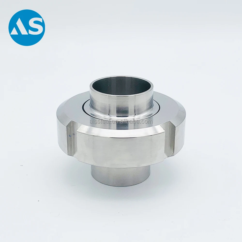 Sanitary Pipe Fitting SMS Stainless Steel Male Nut Liner Welding Union