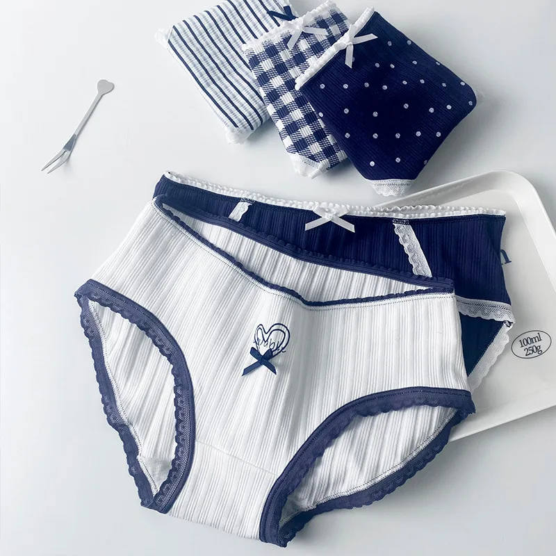 Japanese girls Fashion Panty Cute pattern design Panty Cotton Panty