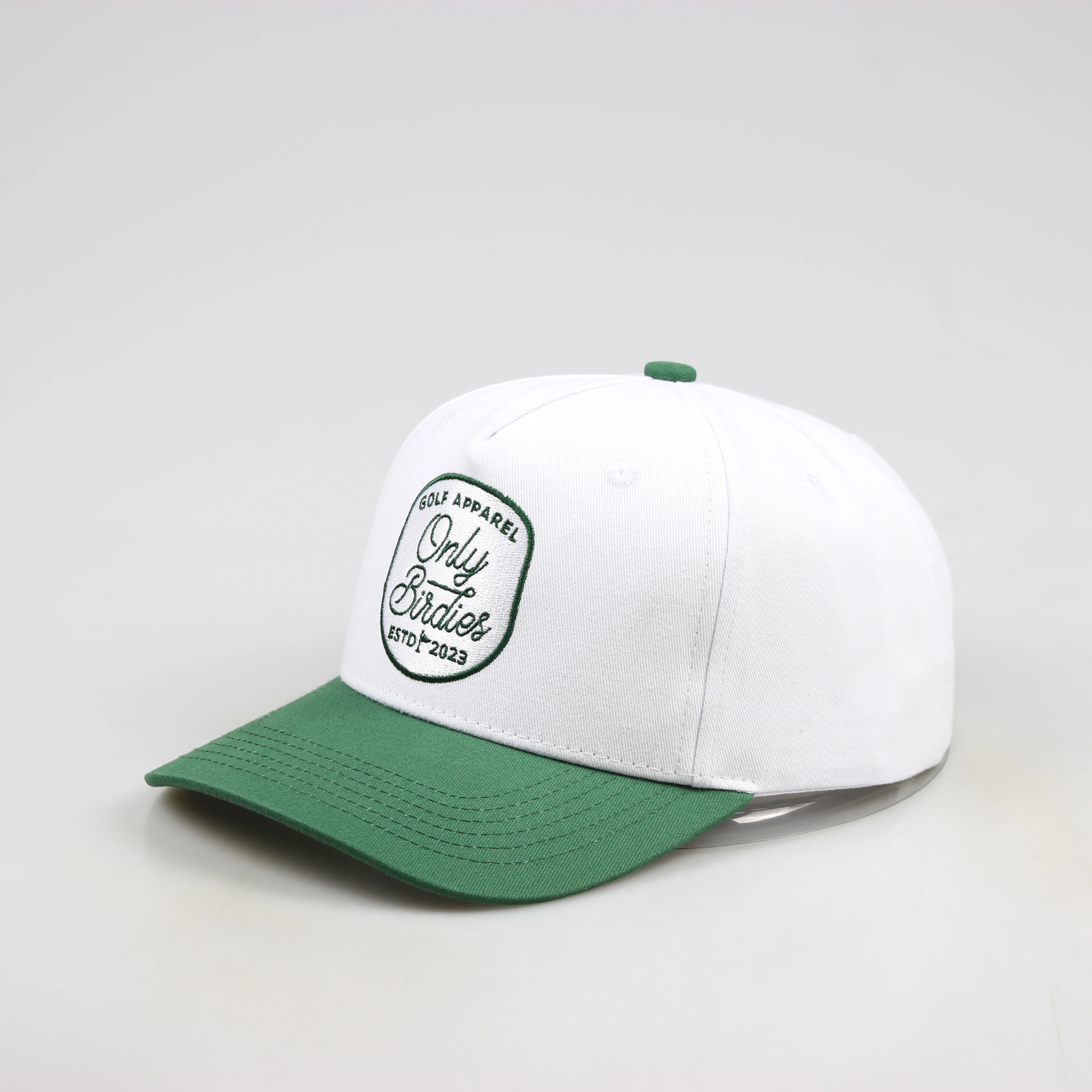 sporty style OEM manufacturer customized embroidery logo 6 panels structured baseball cap hat