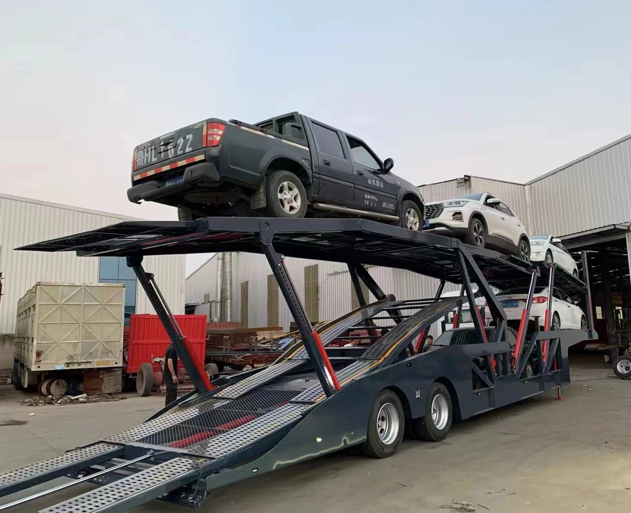 hot sale car cargo trailer trailer for towing cars