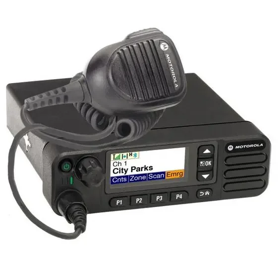 Original AES256 MOTOROLA DM4601e M8668i High power 45w VHF mobile base station communicator xpr5550e UHF DGM8500e car radio