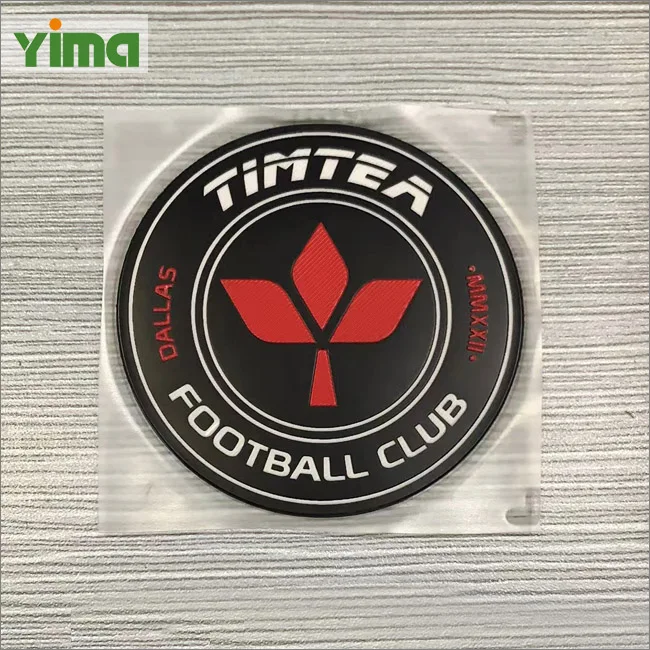 Creat your own LOGO design TPU PET Silicone flotcking label heat transfer patch with iron 3D LOGO labels for clothes