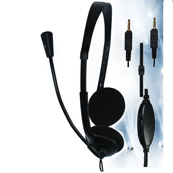 OME & ODM Wired Headband 3.5mm over ear headset studio  gaming earphones