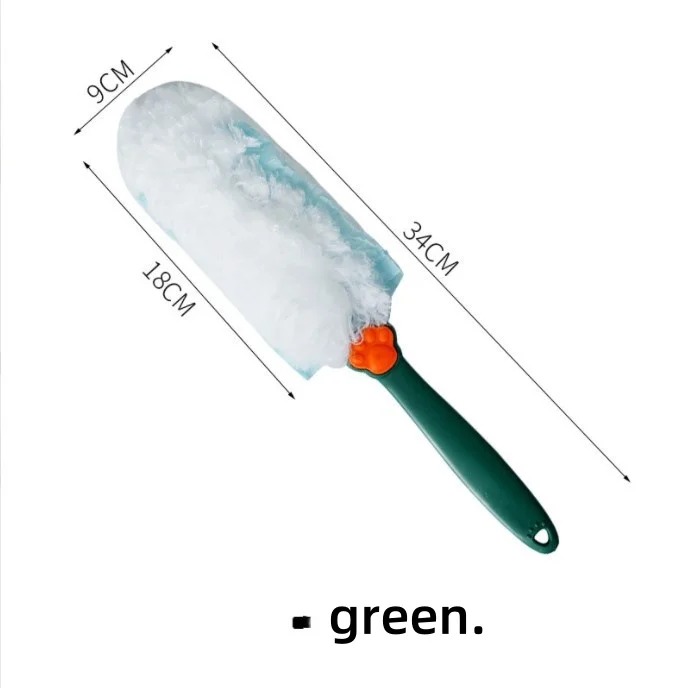 Disposable electrostatic duster household feather duster detachable cleaning brush dust cleaning dust cycling dust duster